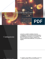 Contingencias: Unidad 3 Teoria Contable Curso Daniel Deu