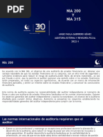 NIA 200 Y NIA 315: Angie Paola Guerrero Gómez Auditoria Externa Y Revisoría Fiscal