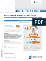 Serviceinformation Serviceinformation: Masse D'Air Trop Faible Ou Trop Élevée