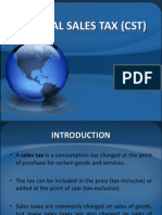 Central Sales Tax