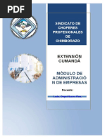 Modulo de Administración de Empresas