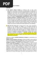 Contrato Individual de Trabajo RANFI DAIL DEL CID DEL CID