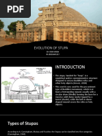 Evolution of Stupa: By-Vidhi Singh ID-2021UAR1217