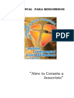 Manual para Misioneros - Abre Tu Corazón A Jesucristo