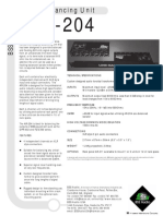 BSS AR-204 Datasheet