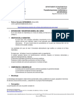 Transformaciones Conformes y Aerodinámica