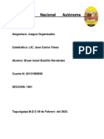 Bryan Bustillo Juegos Organizados 1601 Maoa Conceptual
