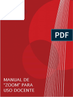 Manual de "Zoom" para Uso Docente