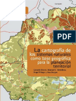 La Cartografía de Los Sistemas Naturales Como Base Geográfica para La Planeación Territorial