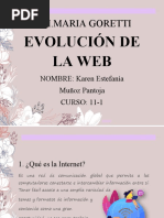 Iem - Maria Goretti: Evolución de La Web