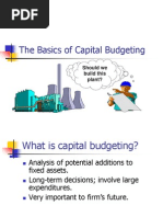 The Basics of Capital Budgeting: Should We Build This Plant?