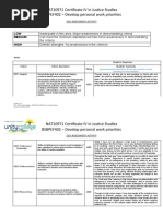 BSBPEF402 - Develop Personal Work Priorities - Sample Self Assessment Activity V2.0.v2.0