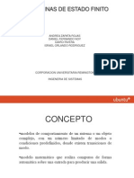 Maquinas de Estado Finito: Andrea Zapata Rojas Daniel Fernando Noy Dairo Rivera Israel Orlando Rodriguez