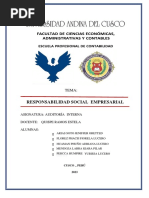 R.S Responsabilidad Social Empresarial