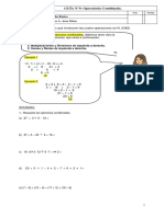 GUÍA N°9: Operatoria Combinada