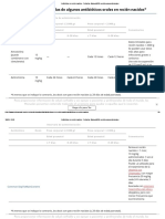 Antibióticos P.O en Recién Nacidos