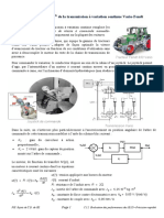 Exercice 8: Arbre de C de La Transmission À Variation Continue Vario-Fendt 1. Présentation