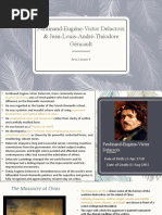 Ferdinand-Eugène-Victor Delacroix & Jean-Louis-André-Théodore Géricault