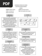 CALOR ESPECIFICO DE LOS CUERPOS Alejandro Obando