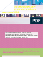 Trastornos Emocionales Y Conductuales en La Niñez Y Adolescencia