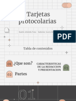 Tarjetas Protocolarias: Daniela Arboleda Parra - Katherine Garcia Monsalve