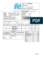 Factura: Clave de Acceso