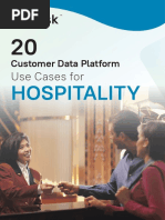 20 Customer Data Platform Use Cases For Hospitality