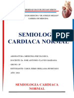 Semiologia Cardiaca Normal