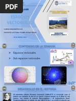 Espacios Vectoriales 