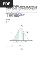 Menos de 25 Segundos P (Z 25)