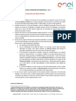 Situación: Desborde de Comentarios Por Redes Sociales: Estándar de Servicio Atención No Presencial - No. 7