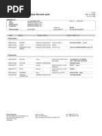 Machine Record Card: 1 of 4 Sep 12, 2022 9:17:17 AM