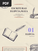 Egipcia y Maya