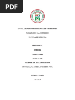 Escuela Superior Politécnica de Chimborazo Facultad de Salud Pública Escuela de Medicina