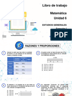 Matemática Unidad 6: Estudios Generales Semestre I