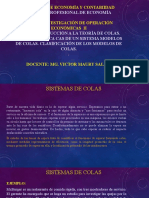 Escuela Profesional de Economía: Facultad de Economía Y Contabiidad Curso: Investigación de Operación Económicas Ii