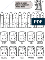 Vloleta: Tabla de