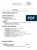 FNP Resume