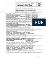 Diagrama de Gantt Karencaro