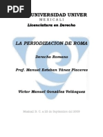 914479la Periodizacion de Roma