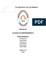 Proyecto Catedra de Emprendimiento