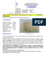 Sps (Sulfite Polimixin Sulfadiacin) Agar Mejorada: Composición