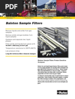 Balston Sample Filters