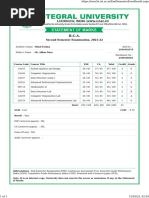 End Semester (Even) Examination