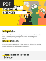 Indigenizing The Social Sciences