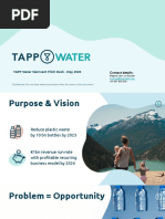 2020 TAPP Water PitchDeck