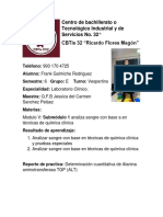 Centro de Bachillerato O Tecnológico Industrial Y de Servicios No. 32° Cbtis 32 "Ricardo Flores Magón"