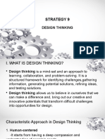 Strategy 9: Design Thinking