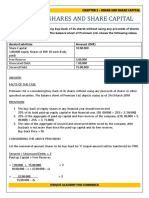 Chapter 2 - Shares and Share Capital