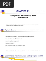 Supply Chains and Working Capital: Management